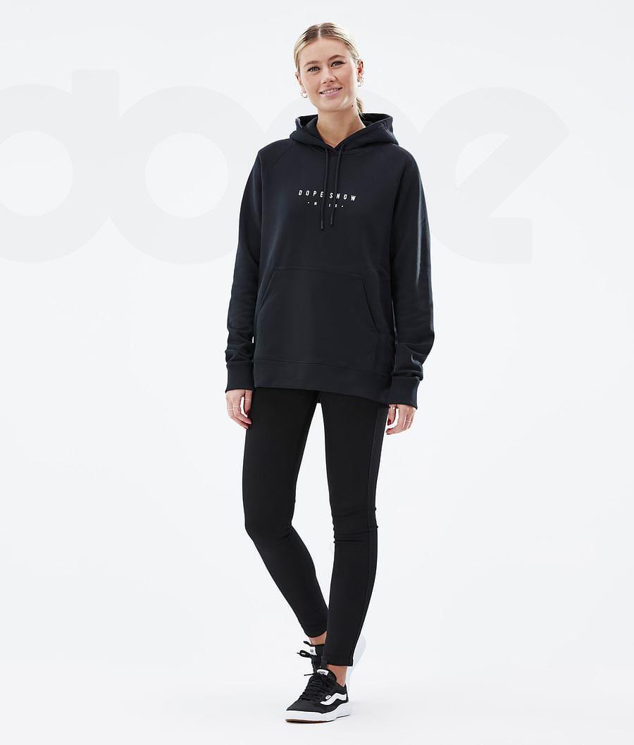 Dope Common W Range Hoodie Damen Schwarz | CH1235HK