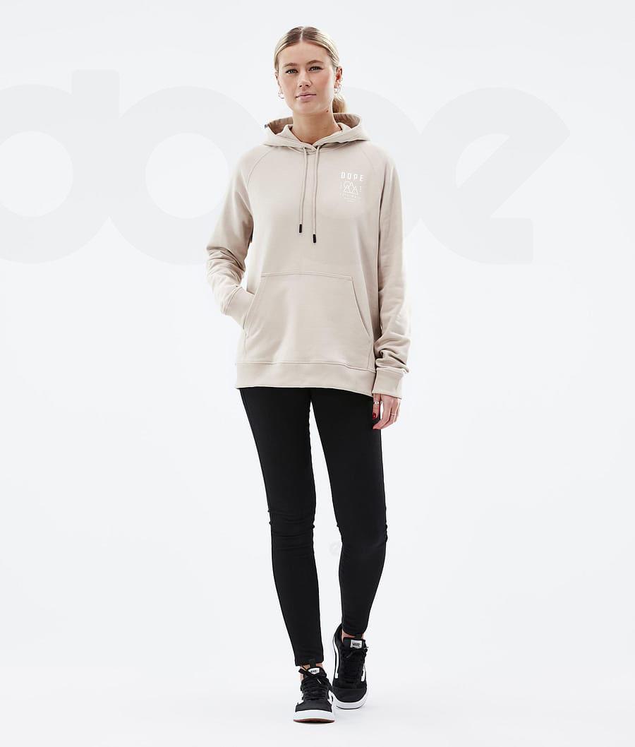 Dope Common W Summit Hoodie Damen Braun | CH1232DN