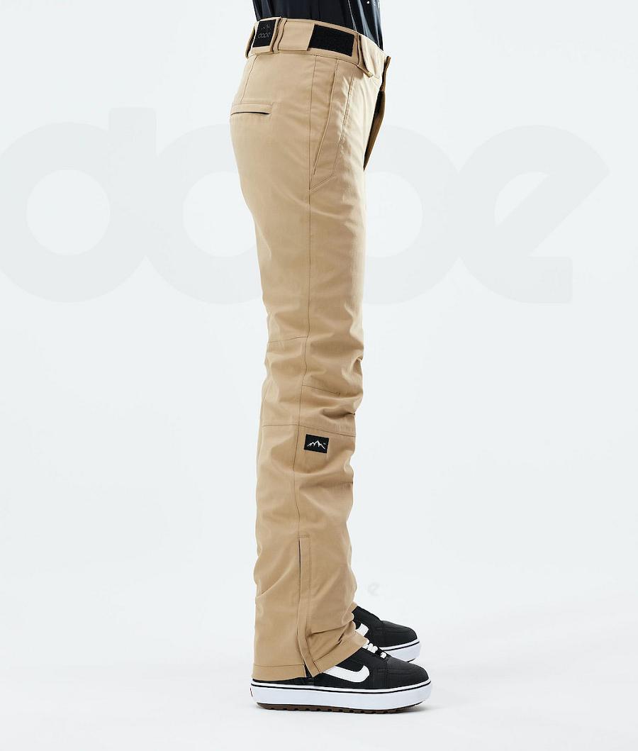 Dope Con W 2021 Snowboardhosen Damen Khaki | CH1808JJ