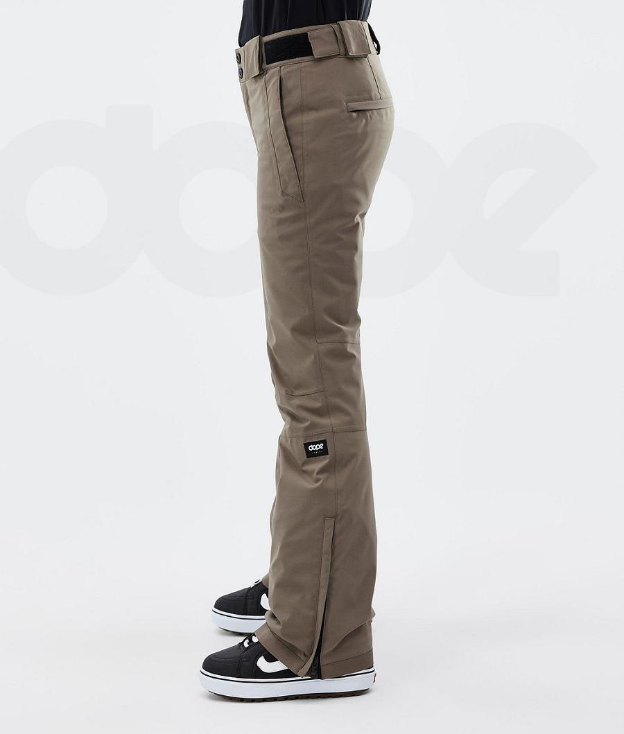 Dope Con W Snowboardhosen Damen Kaffee | CH1815BC