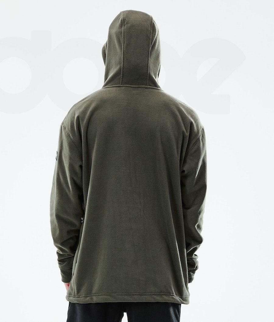 Dope Cozy II 2021 Fleece Herren Olivgrün Grün | CH2031YU