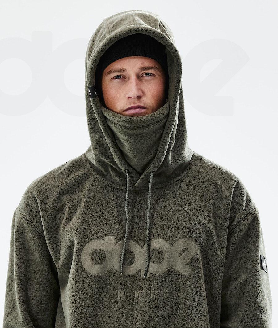 Dope Cozy II 2021 Fleece Herren Olivgrün Grün | CH2031YU