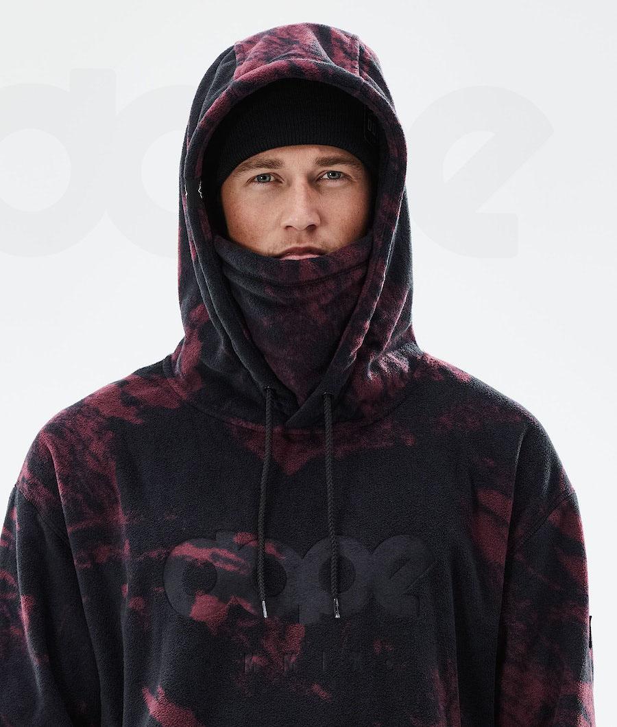 Dope Cozy II 2021 Paint Fleece Herren Bordeaux | CH2029RW