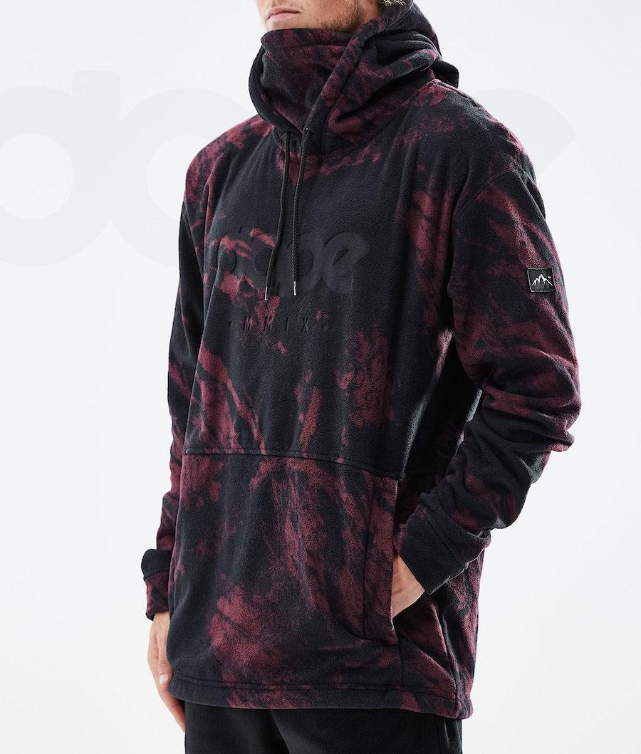 Dope Cozy II 2021 Paint Fleece Herren Bordeaux | CH2029RW