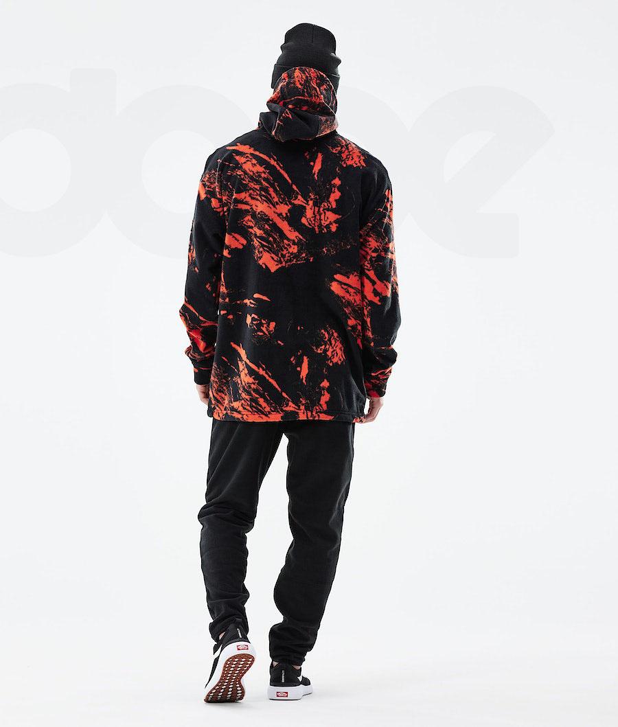 Dope Cozy II 2021 Paint Fleece Herren Orange | CH2028EX