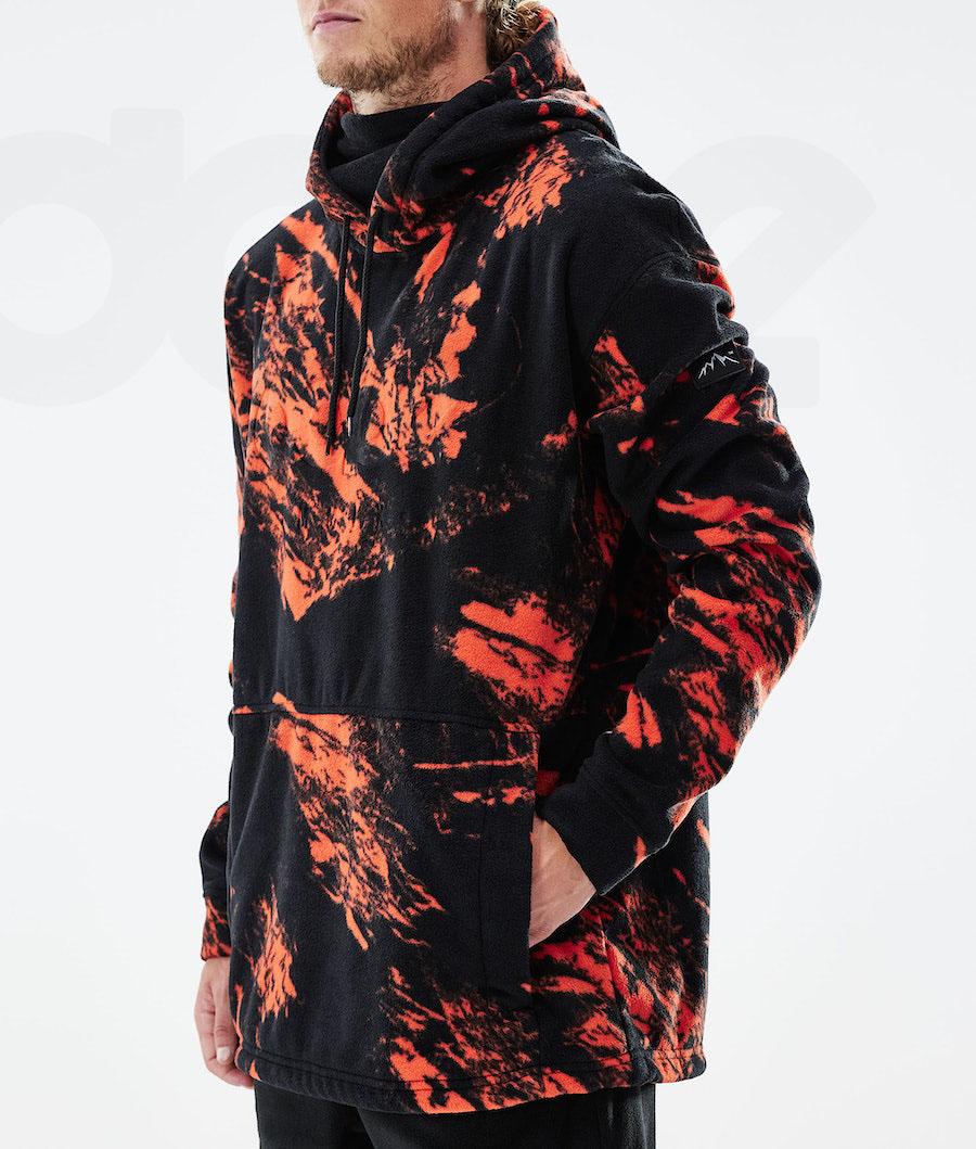 Dope Cozy II 2021 Paint Fleece Herren Orange | CH2028EX