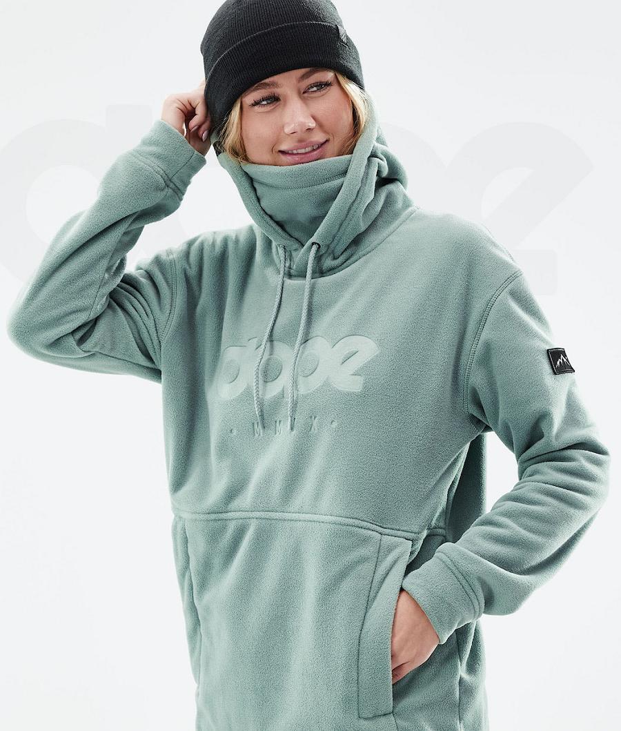 Dope Cozy II W 2021 Fleece Damen Grün | CH1197RW