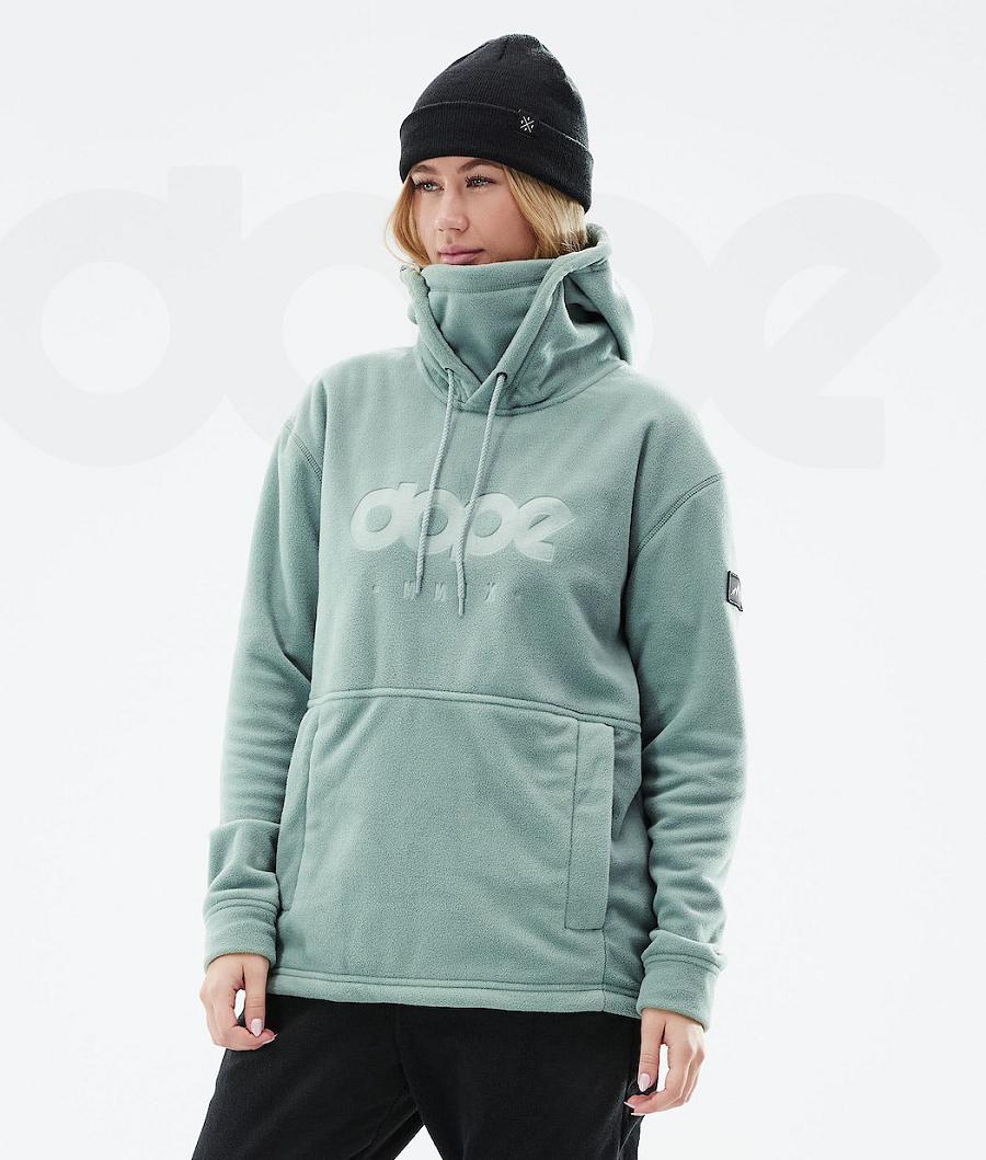 Dope Cozy II W 2021 Fleece Damen Grün | CH1197RW