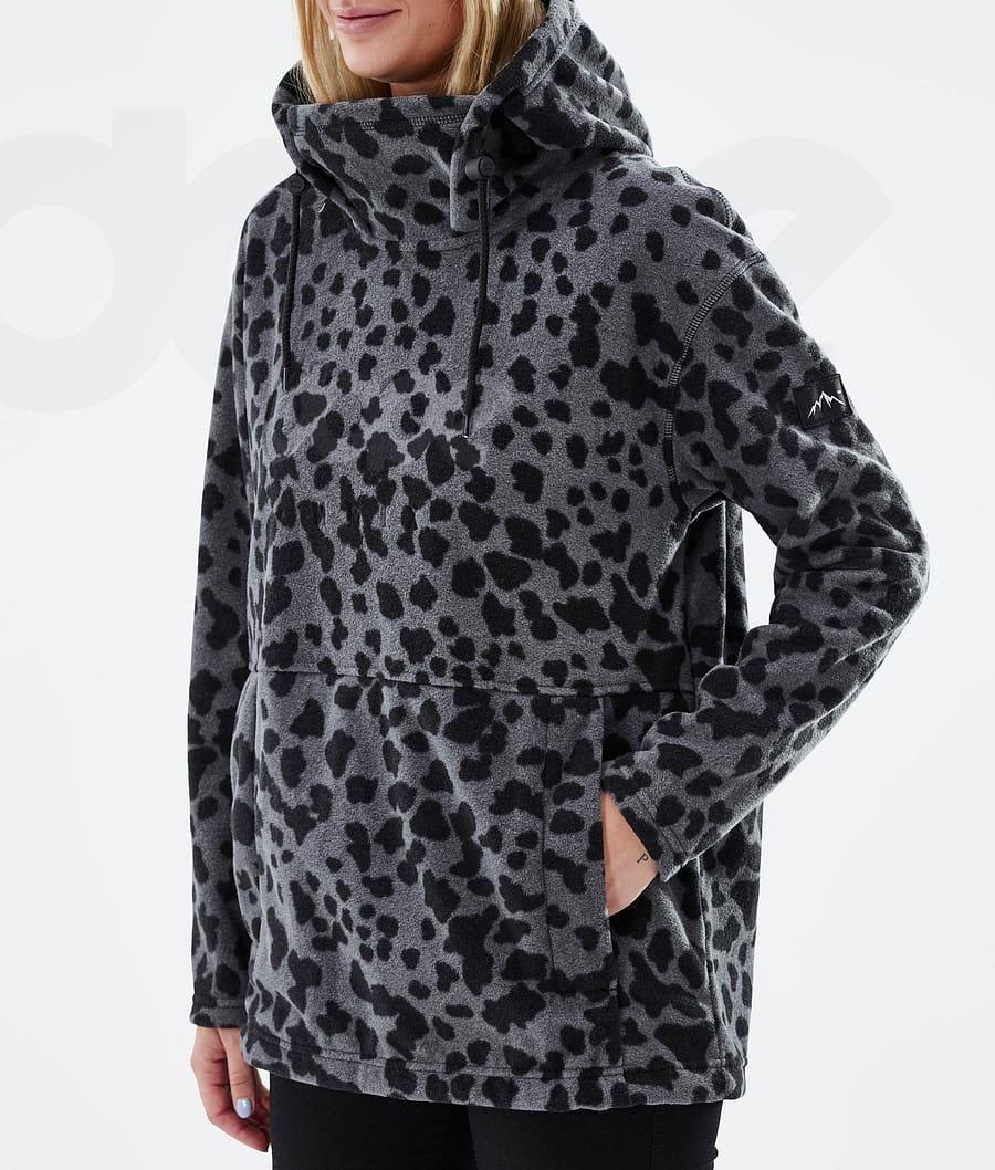 Dope Cozy II W Dots Fleece Damen Schwarz | CH1195WY