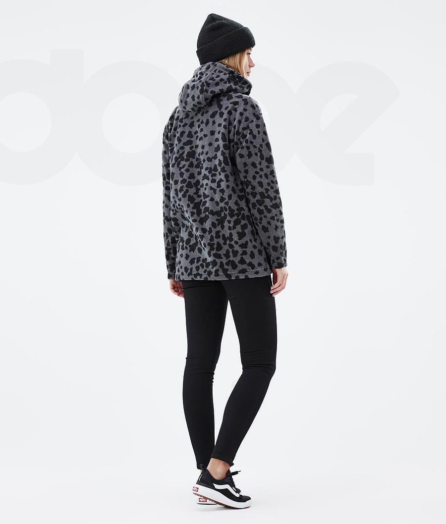 Dope Cozy II W Dots Fleece Damen Schwarz | CH1195WY