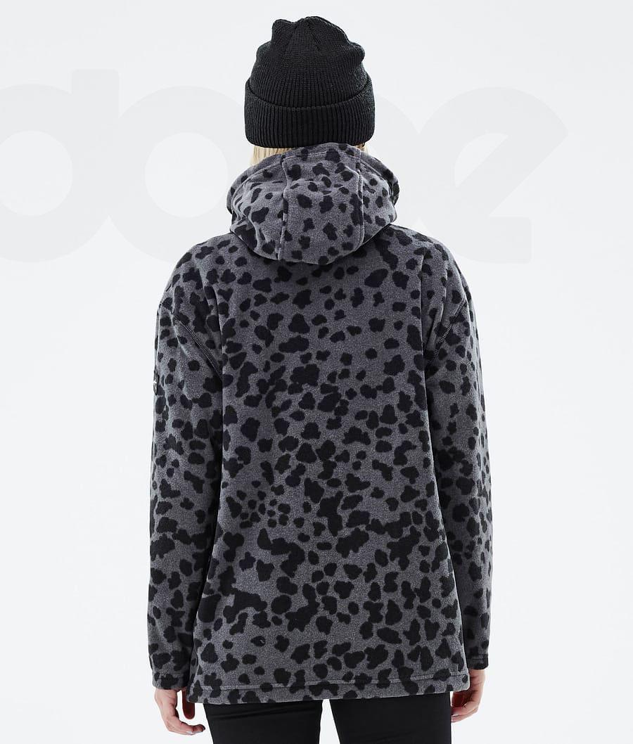 Dope Cozy II W Dots Fleece Damen Schwarz | CH1195WY