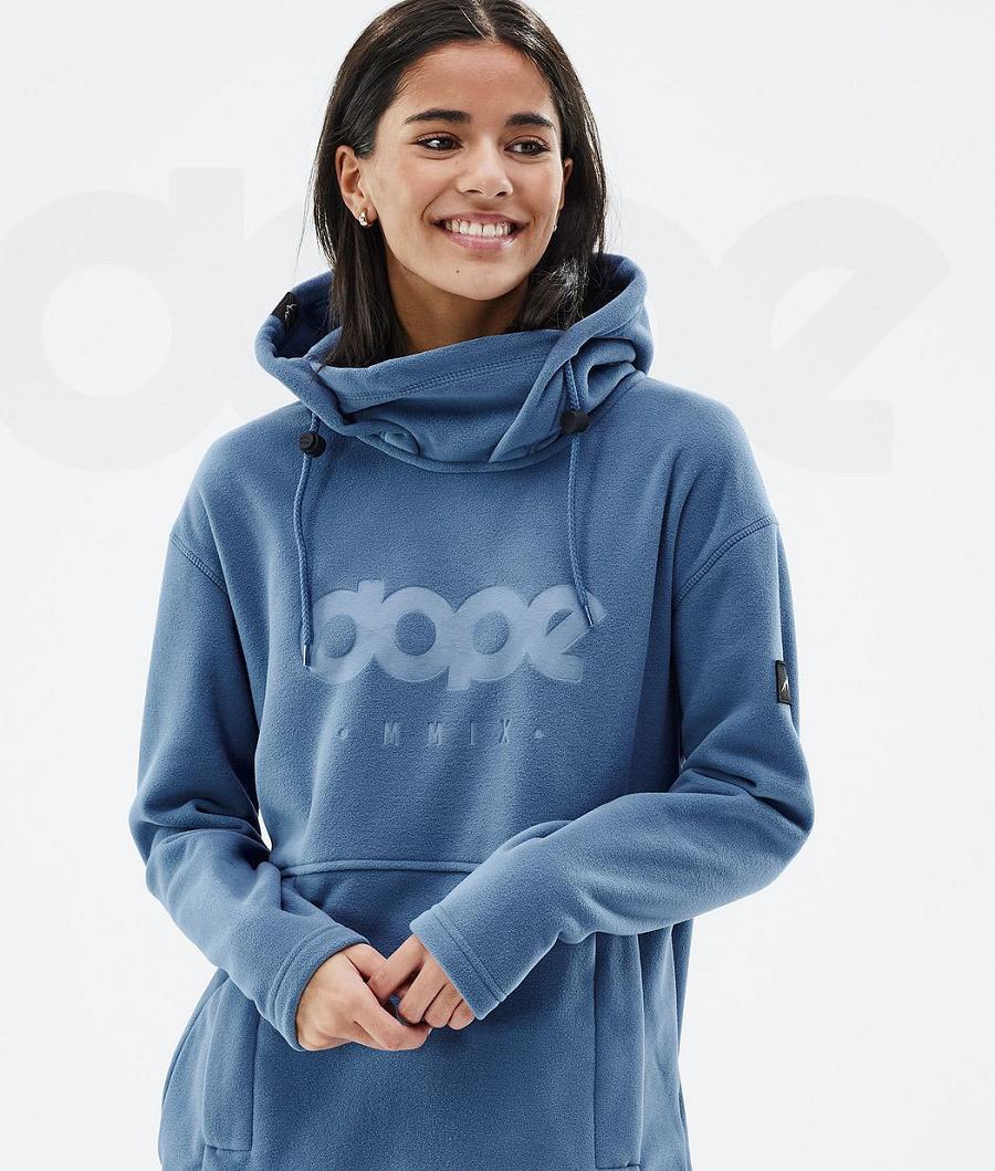 Dope Cozy II W Fleece Damen Blau Grau | CH1203PQ