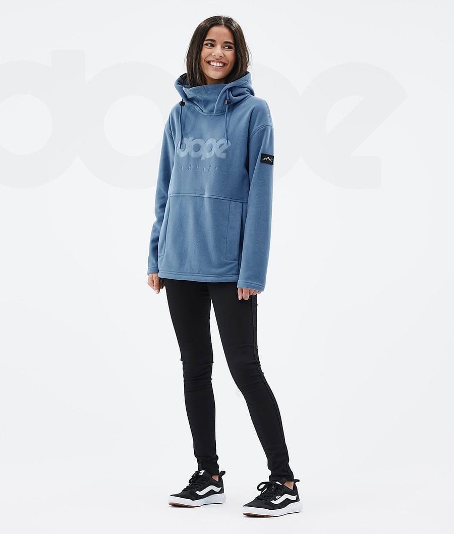 Dope Cozy II W Fleece Damen Blau Grau | CH1203PQ