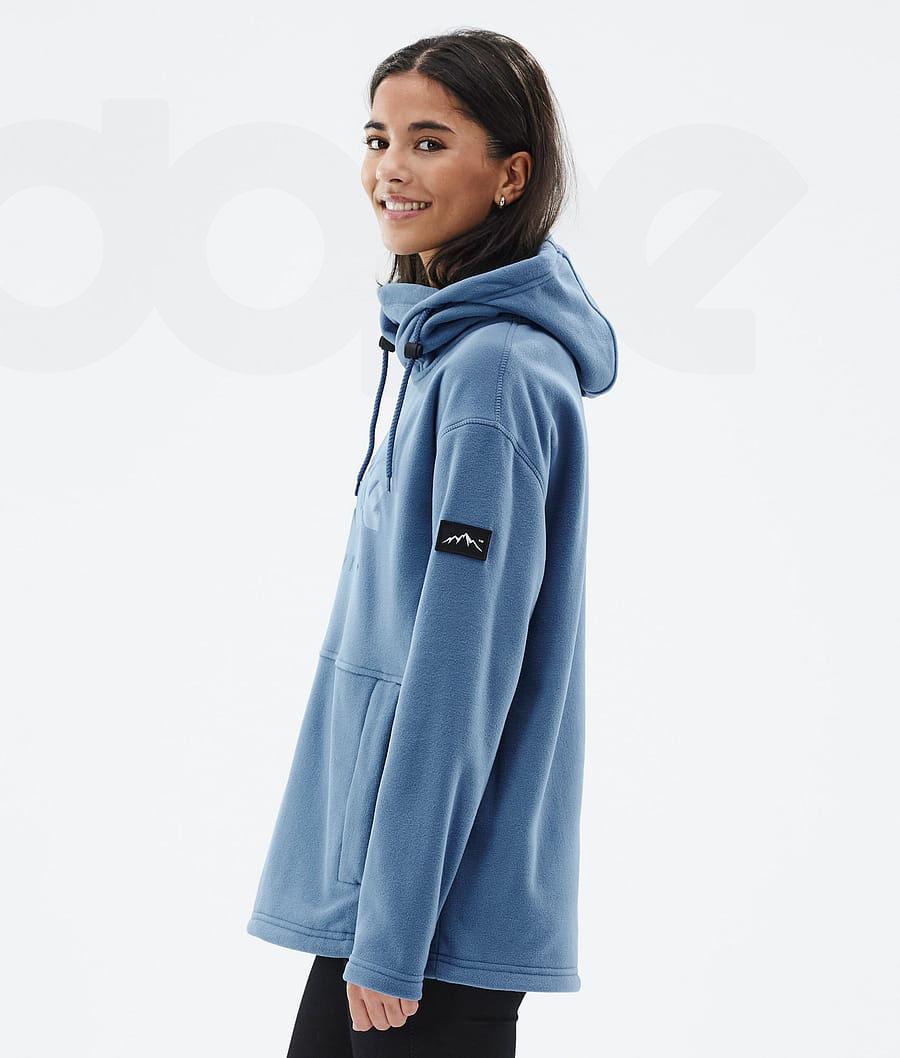 Dope Cozy II W Fleece Damen Blau Grau | CH1203PQ