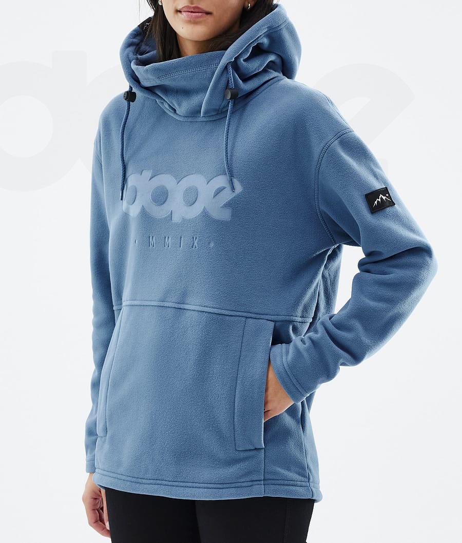 Dope Cozy II W Fleece Damen Blau Grau | CH1203PQ