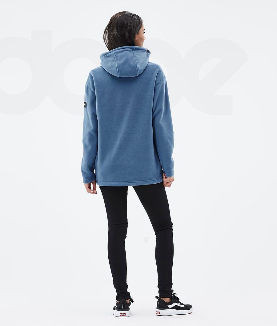 Dope Cozy II W Fleece Damen Blau Grau | CH1203PQ