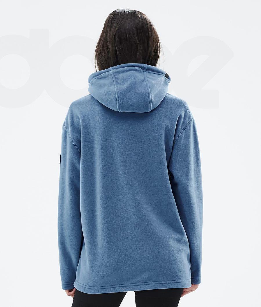 Dope Cozy II W Fleece Damen Blau Grau | CH1203PQ