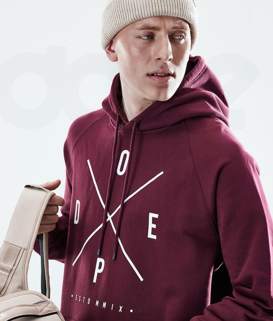 Dope Daily 2X-UP Hoodie Herren Bordeaux | CH2059IS