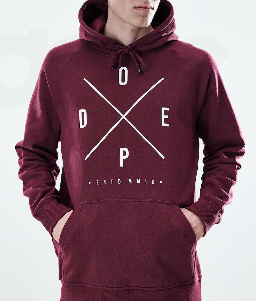 Dope Daily 2X-UP Hoodie Herren Bordeaux | CH2059IS