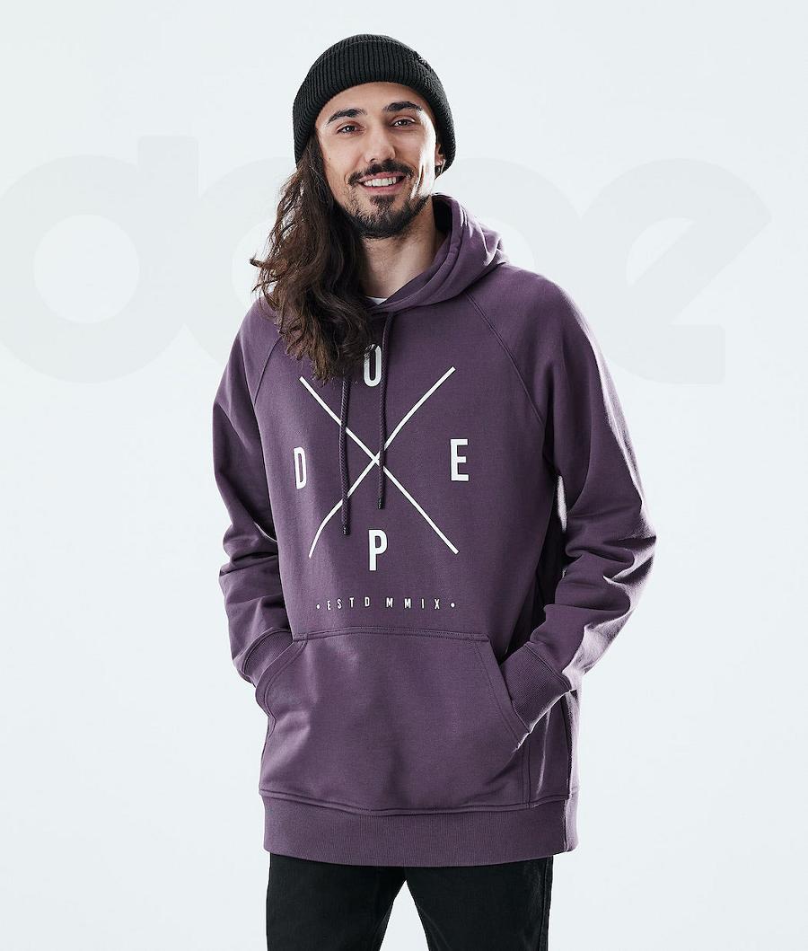 Dope Daily 2X-UP Hoodie Herren Lila | CH2060OR