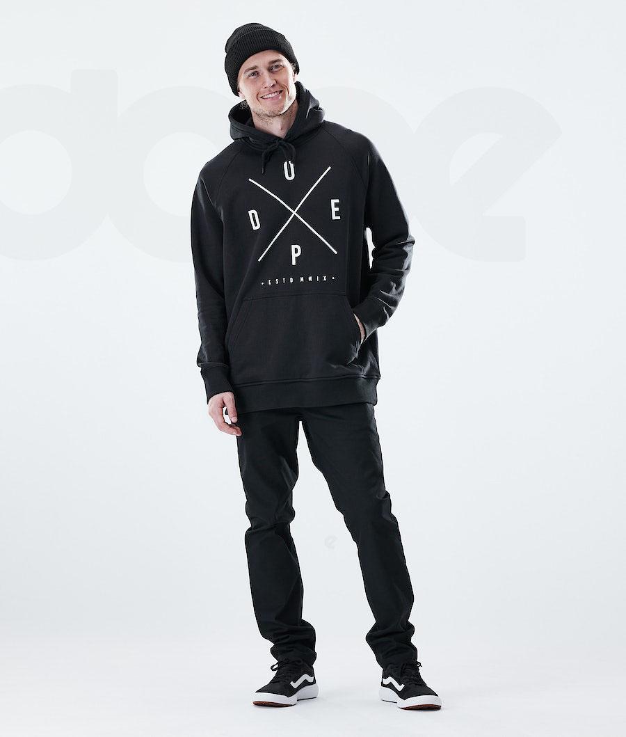 Dope Daily 2X-UP Hoodie Herren Schwarz | CH2058UT