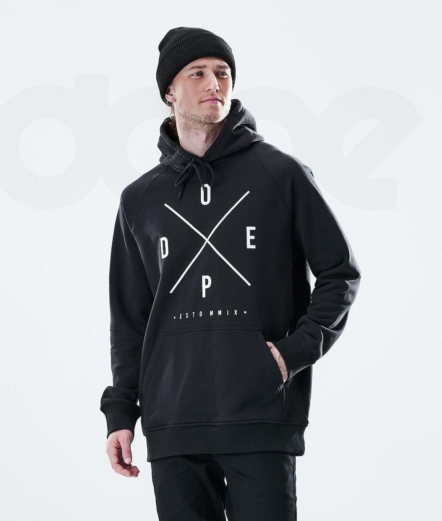 Dope Daily 2X-UP Hoodie Herren Schwarz | CH2058UT