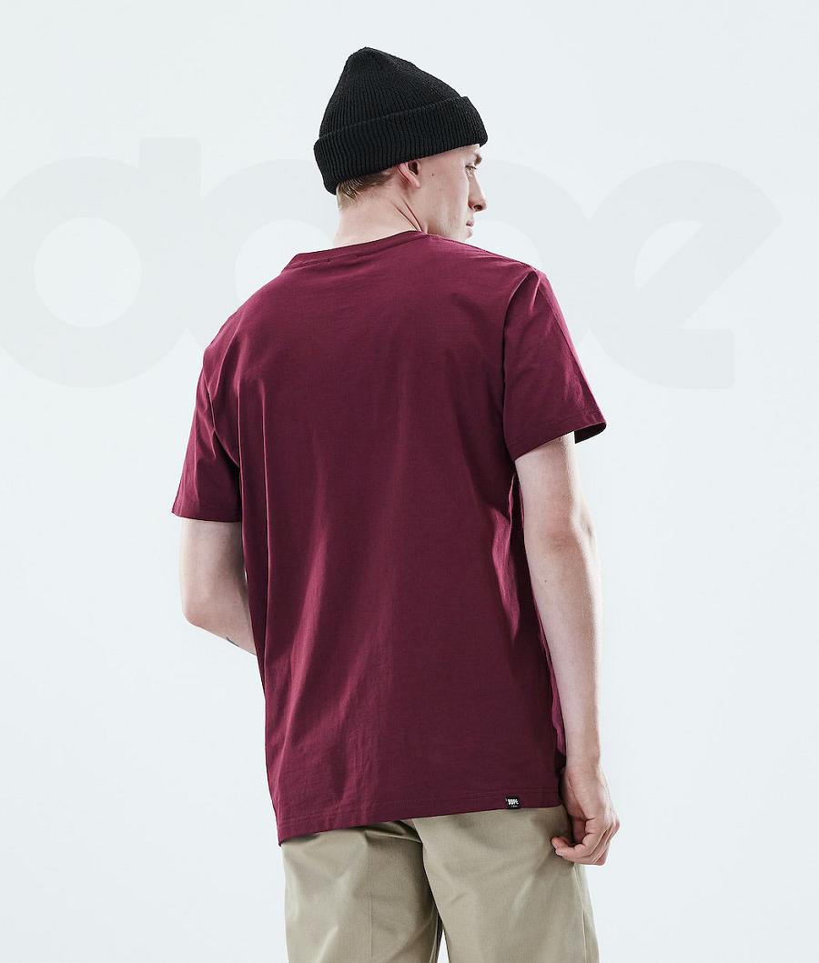 Dope Daily 2X-UP T-shirts Herren Bordeaux | CH2092GL