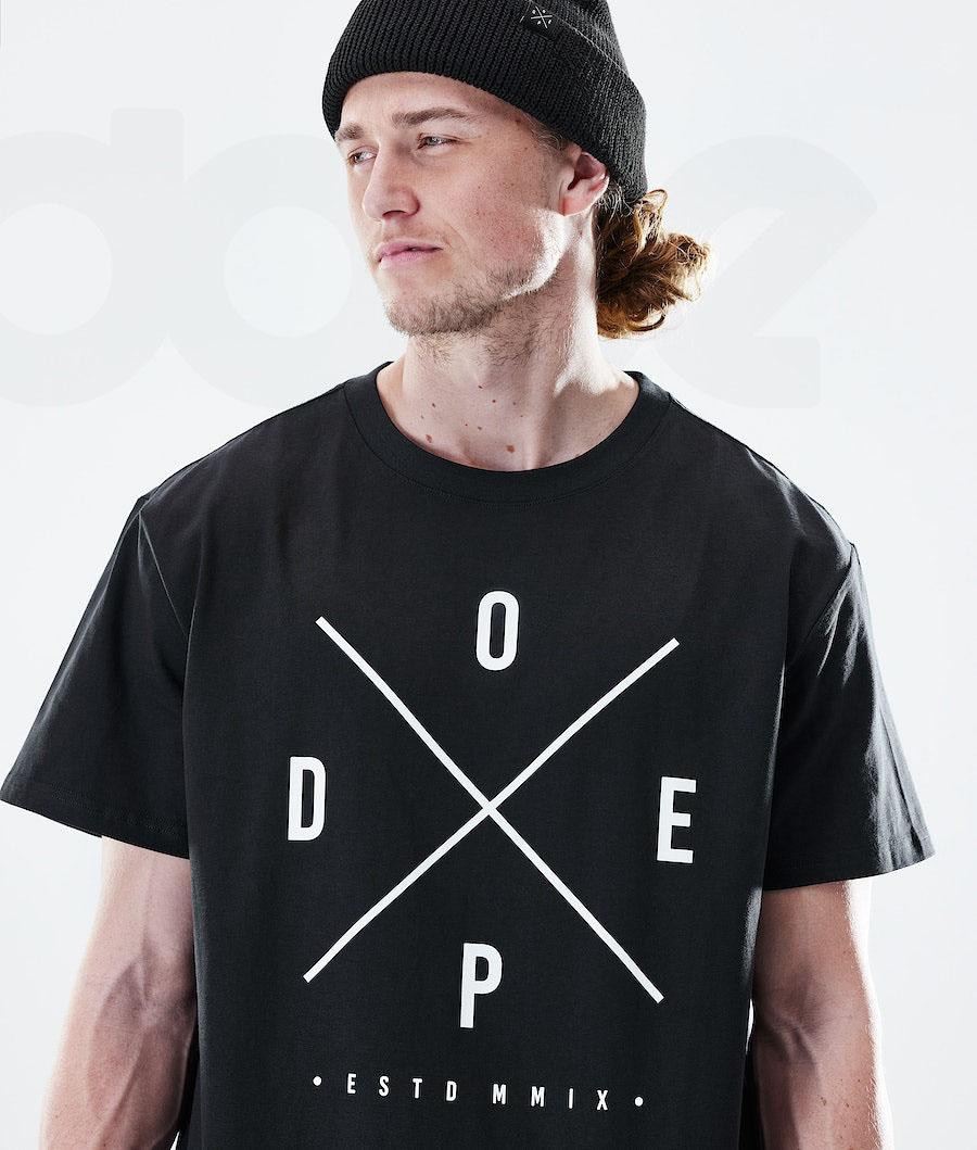 Dope Daily 2X-UP T-shirts Herren Schwarz | CH2094JJ