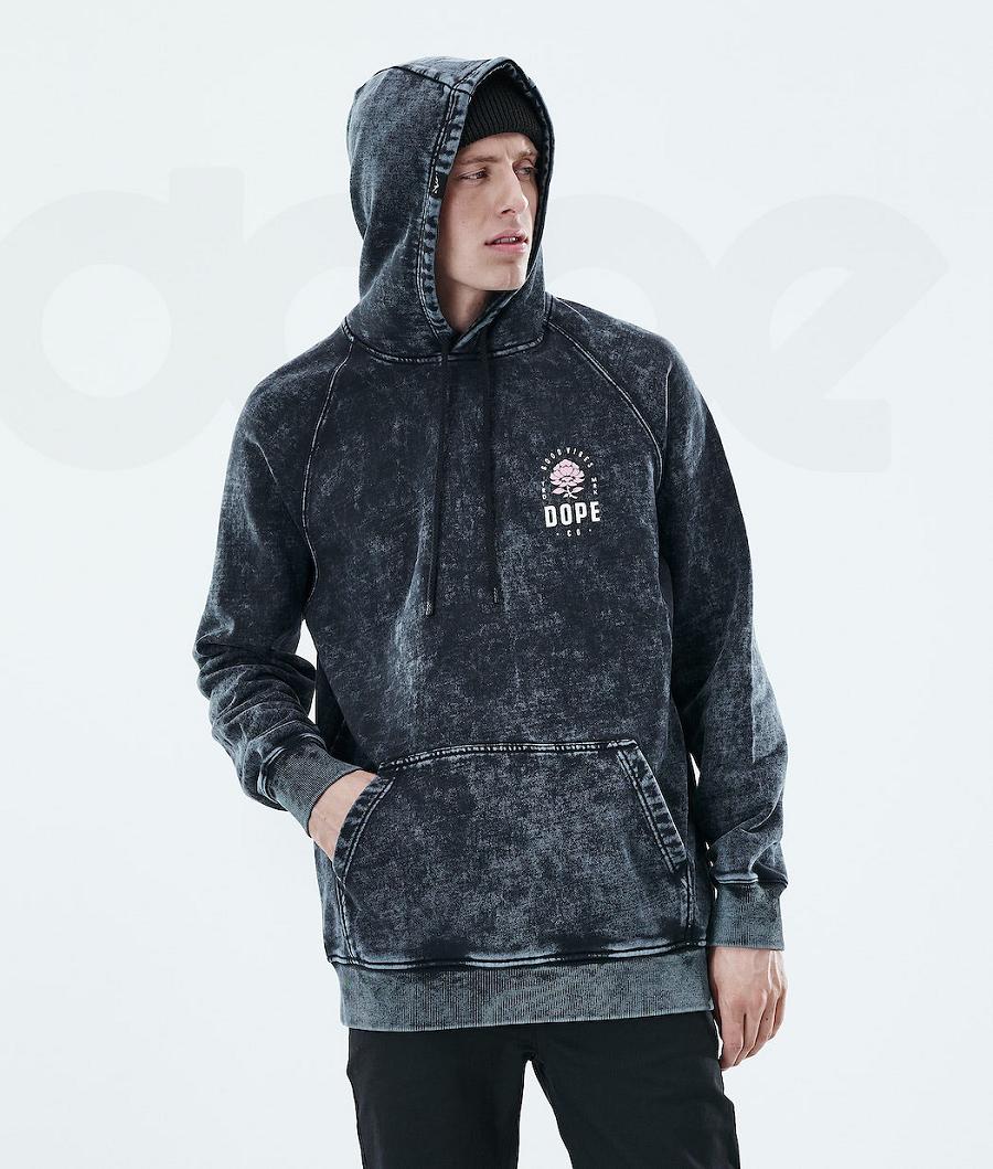 Dope Daily Rose Hoodie Herren Rosa Schwarz | CH2051MA