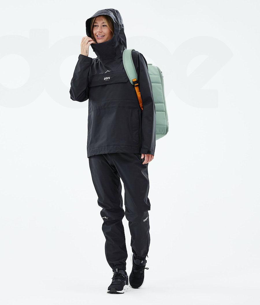 Dope Downpour W Outdoor-jacken Damen Schwarz | CH1346VD