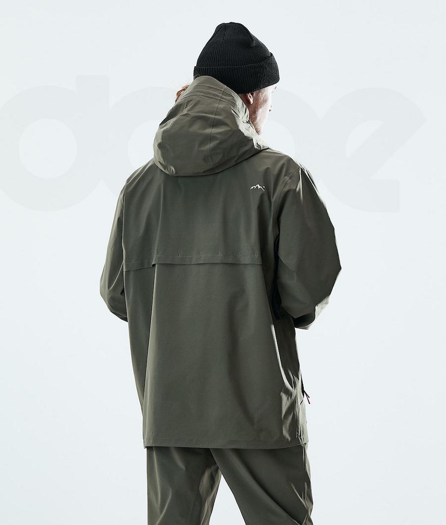 Dope Drizzard Outdoor-jacken Herren Olivgrün Grün | CH2374RW