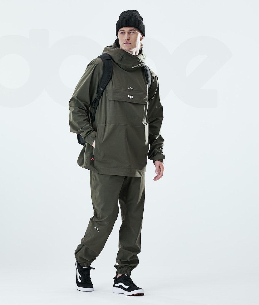 Dope Drizzard Outdoor-jacken Herren Olivgrün Grün | CH2374RW