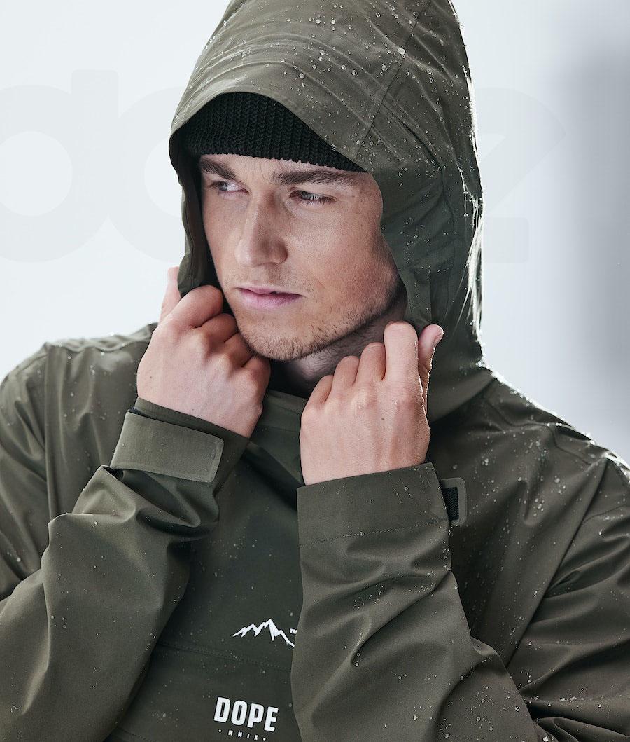 Dope Drizzard Outdoor-jacken Herren Olivgrün Grün | CH2374RW