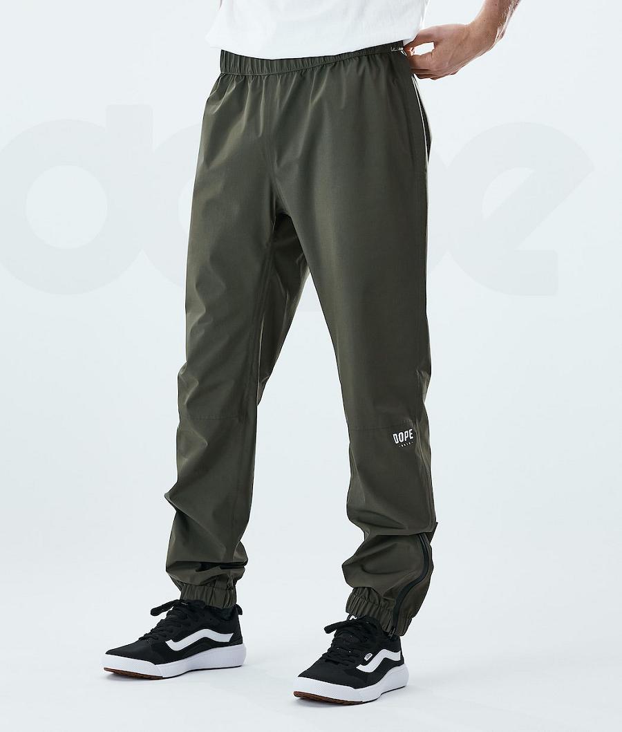 Dope Drizzard Outdoorhose Herren Olivgrün Grün | CH2402WY