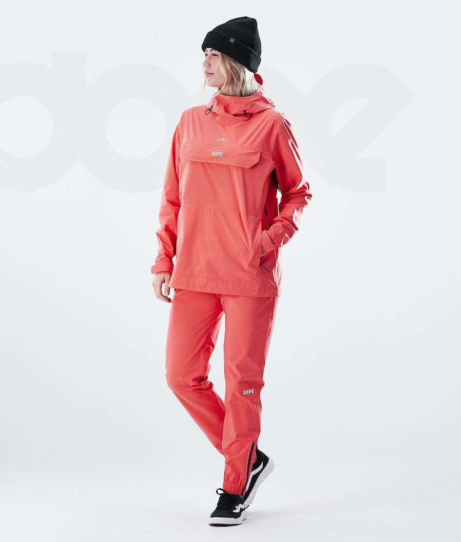 Dope Drizzard W Outdoor-jacken Damen Rot | CH1343ZG