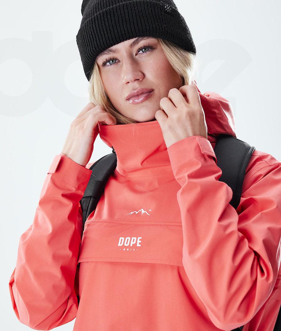 Dope Drizzard W Outdoor-jacken Damen Rot | CH1343ZG