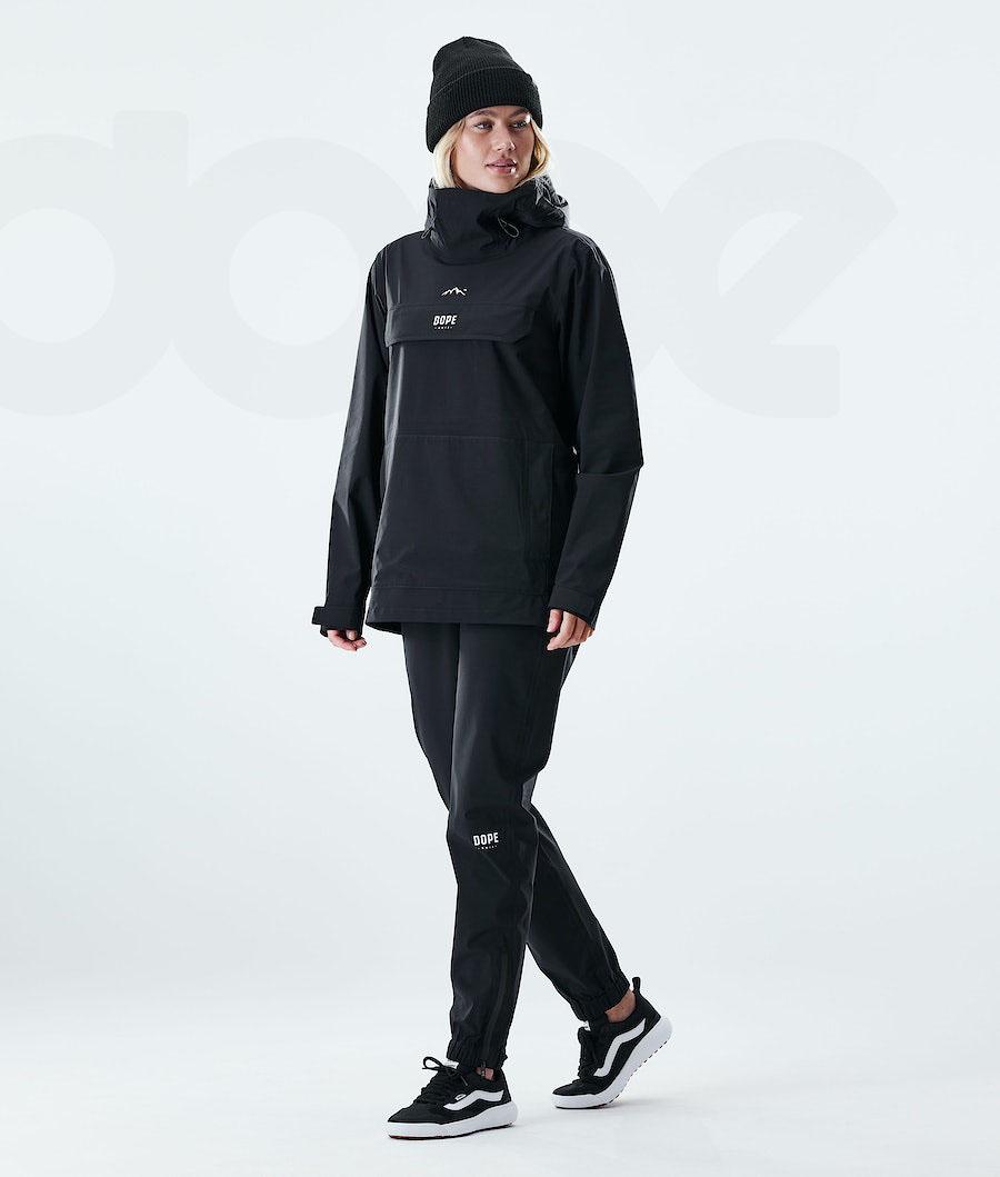 Dope Drizzard W Outdoor-jacken Damen Schwarz | CH1341KI