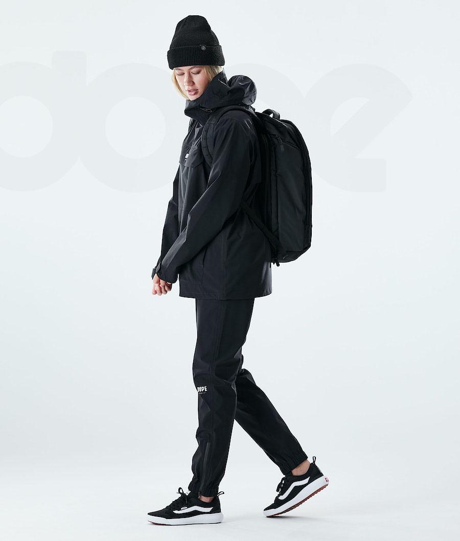 Dope Drizzard W Outdoor-jacken Damen Schwarz | CH1341KI