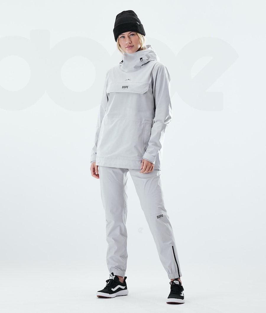 Dope Drizzard W Outdoor-jacken Damen Silber | CH1342LH