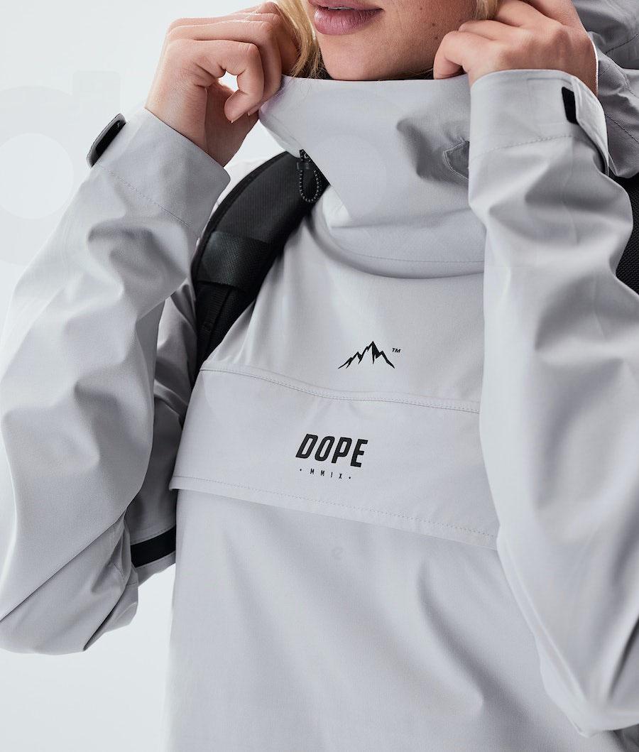 Dope Drizzard W Outdoor-jacken Damen Silber | CH1342LH