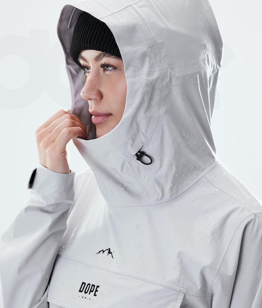 Dope Drizzard W Outdoor-jacken Damen Silber | CH1342LH