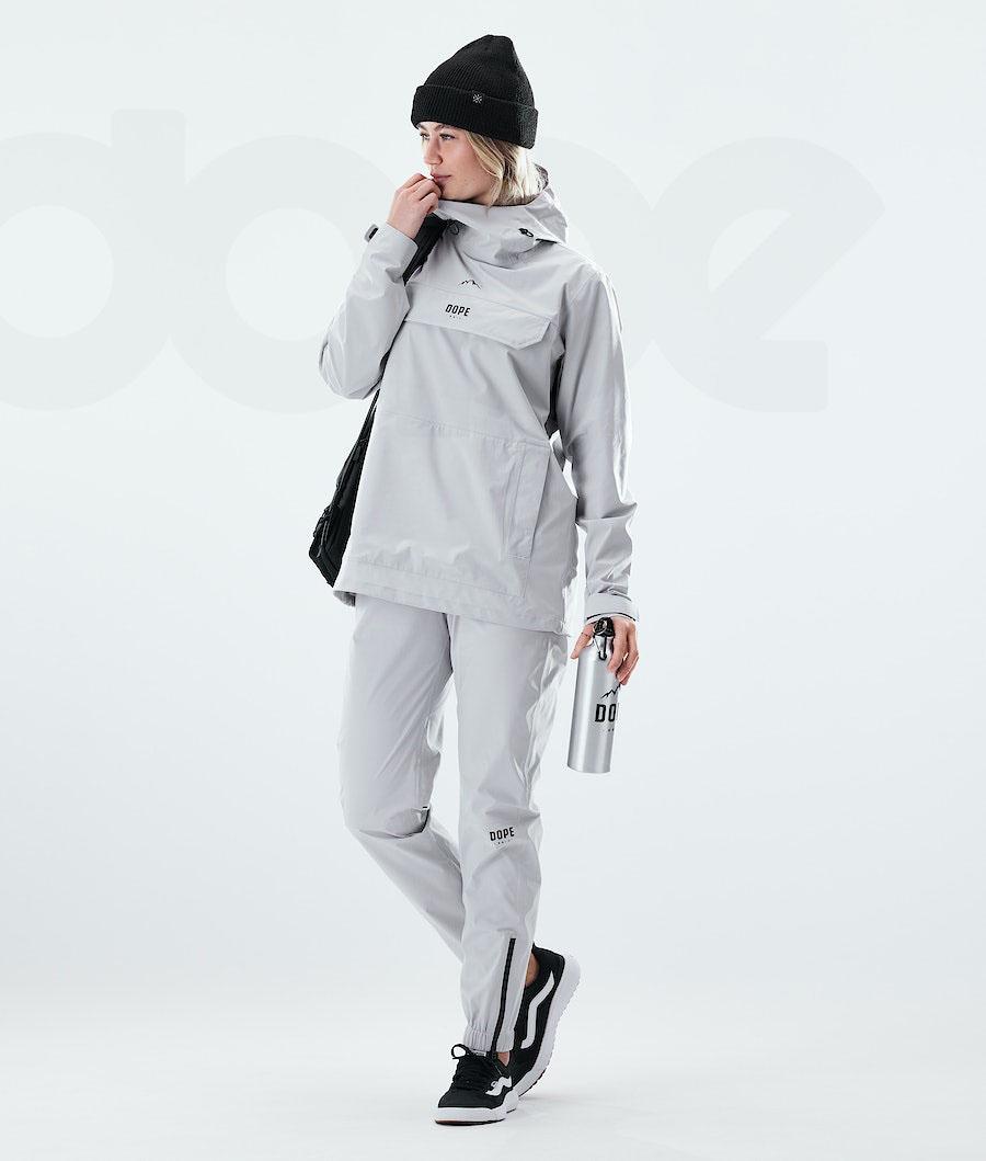 Dope Drizzard W Outdoor-jacken Damen Silber | CH1342LH