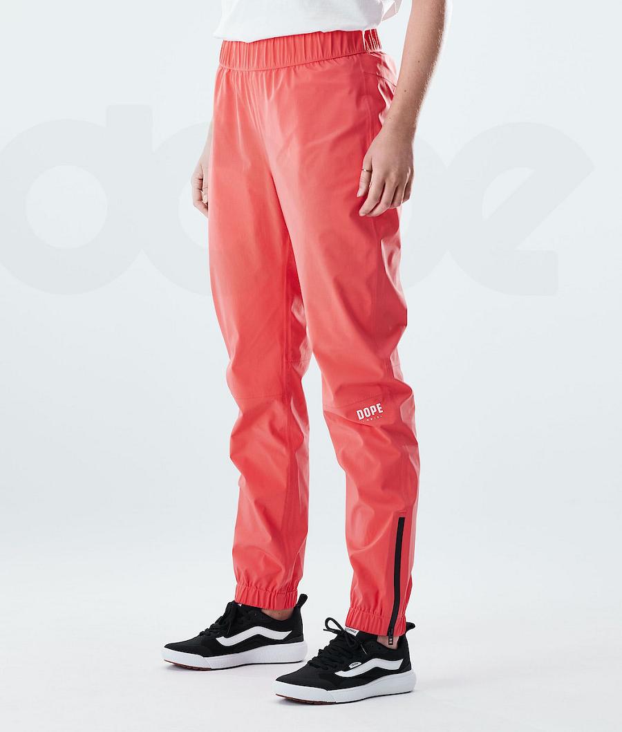 Dope Drizzard W Outdoorhose Damen Rot | CH1706LH