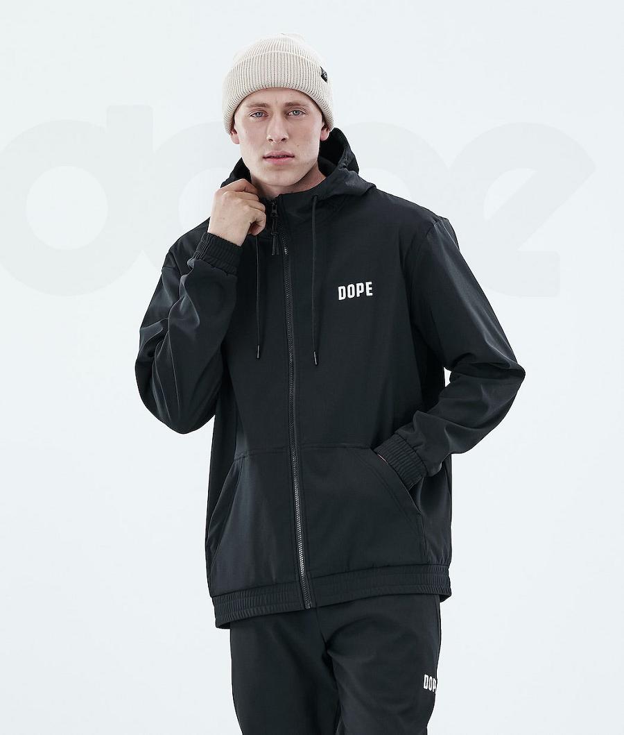 Dope Flight Full Zip Hoodie Herren Schwarz | CH2048VD