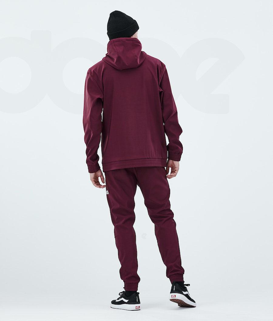 Dope Flight Hoodie Herren Bordeaux | CH2049BC