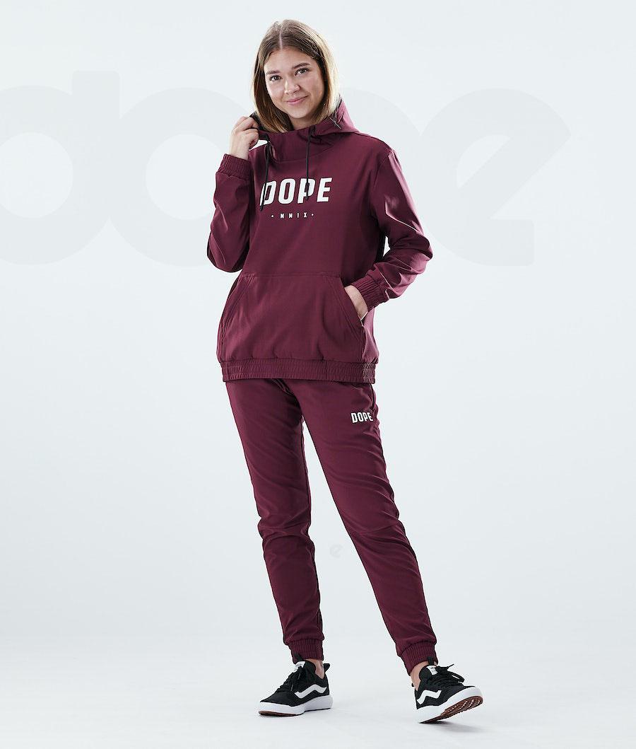 Dope Flight W Hoodie Damen Bordeaux | CH1230AP