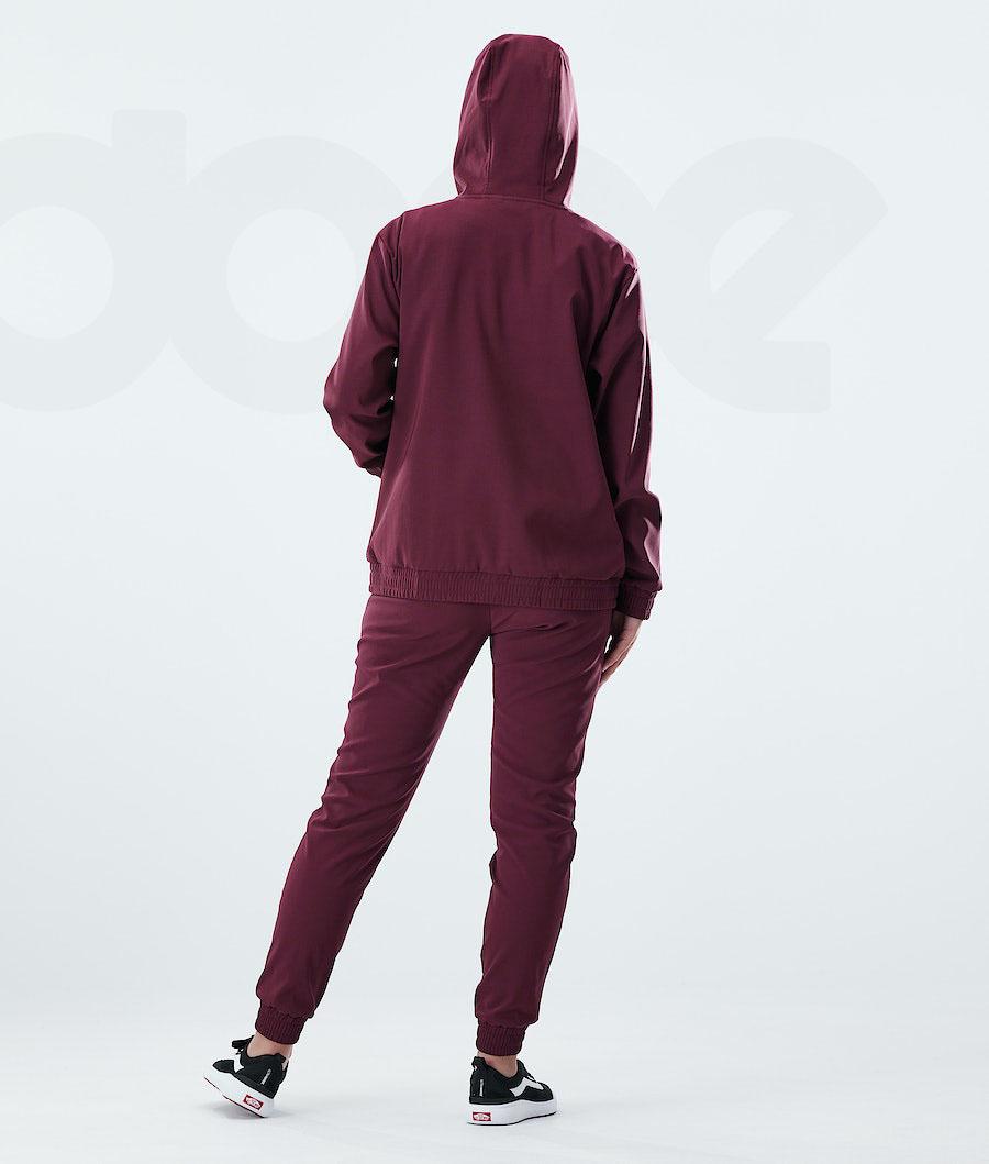 Dope Flight W Hoodie Damen Bordeaux | CH1230AP