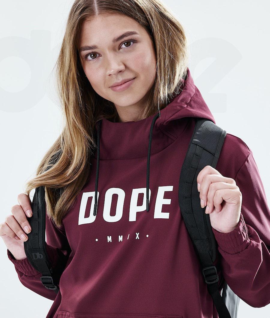 Dope Flight W Hoodie Damen Bordeaux | CH1230AP