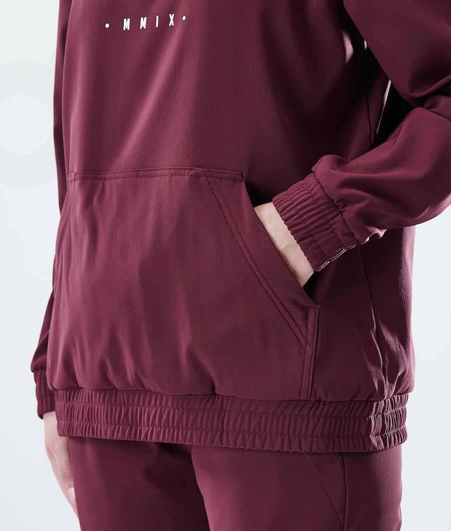 Dope Flight W Hoodie Damen Bordeaux | CH1230AP