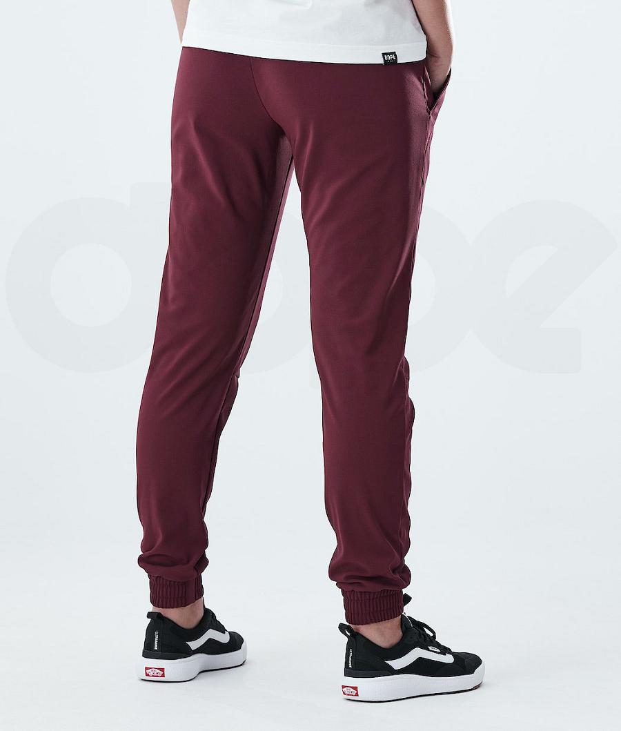 Dope Flight W Outdoorhose Damen Bordeaux | CH1703HK